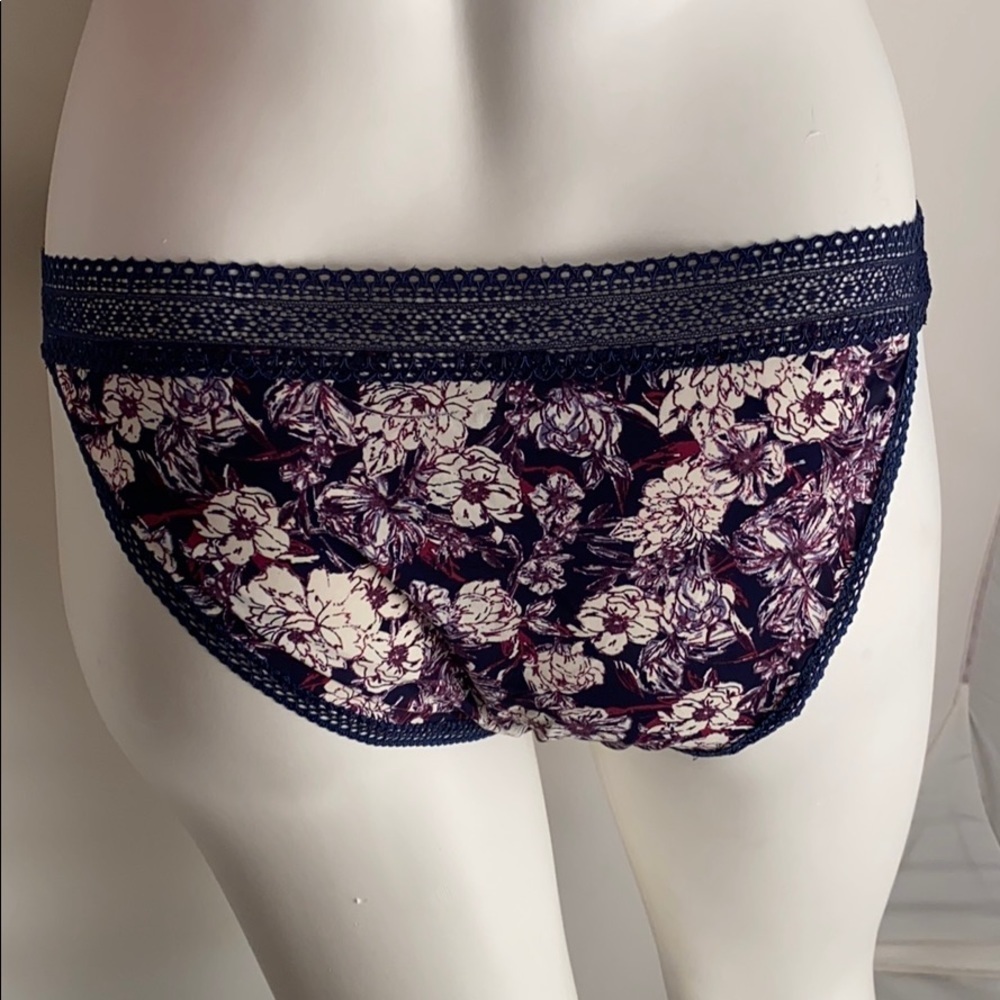 Lucky Brand multicolor violet nylon panty M - Picture 3 of 9